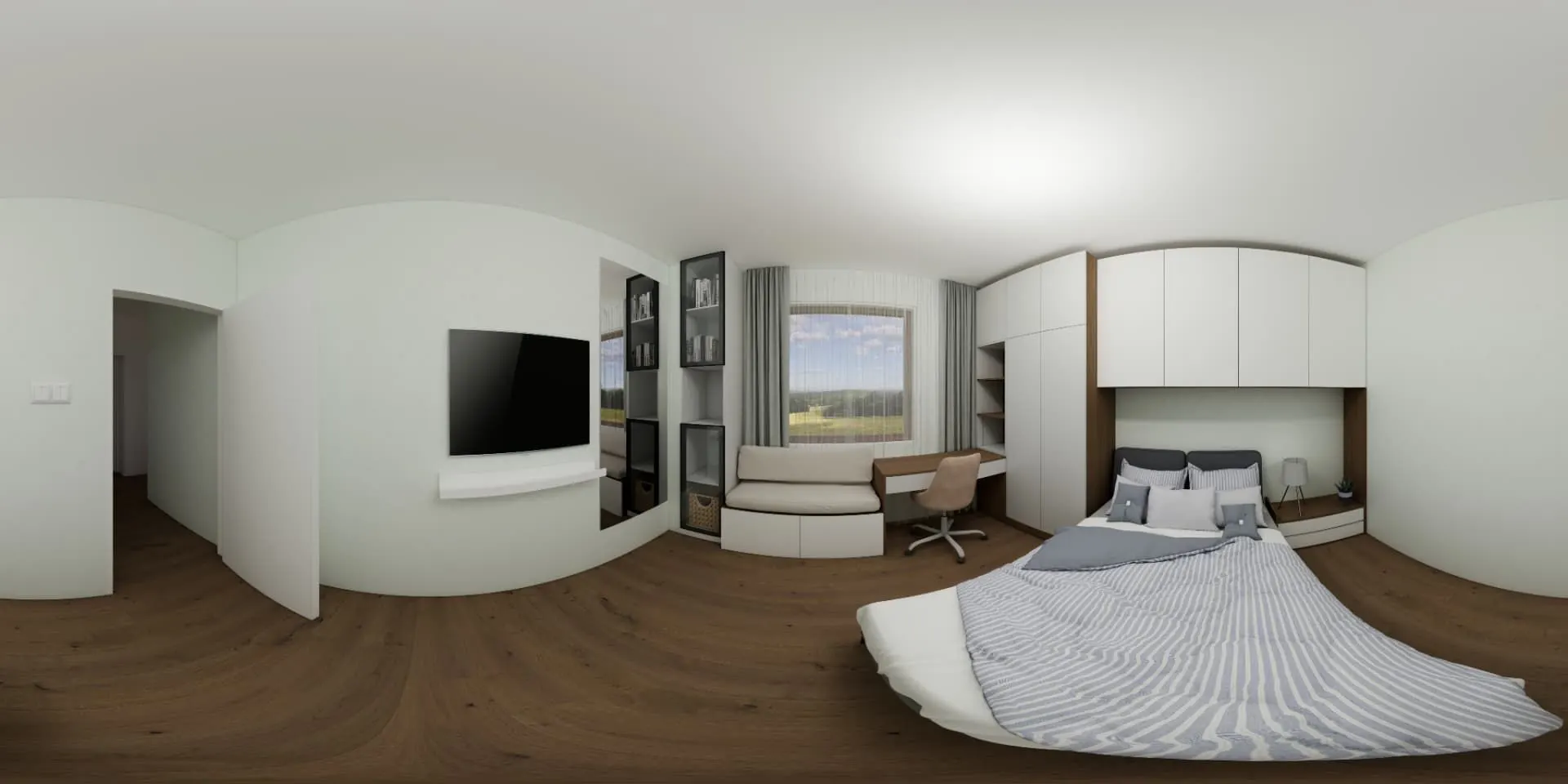 Интериорна снимка от проекта „360° изглед“